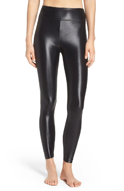 Shop Koral Lustrous High Waist Leggings In Black