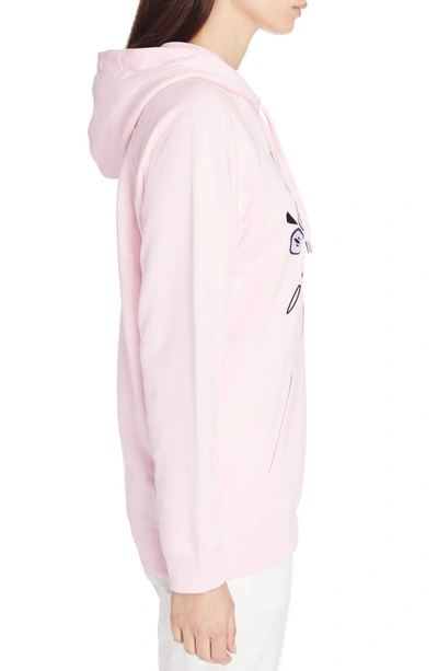 Shop Kenzo Eye Hoodie Sweatshirt In Pink