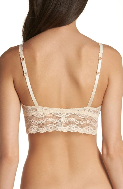 Shop B.tempt'd By Wacoal Lace Kiss Bralette In Mother Of Pearl