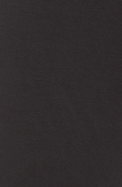 Shop Puma Athletic Logo Leggings In Cotton Black