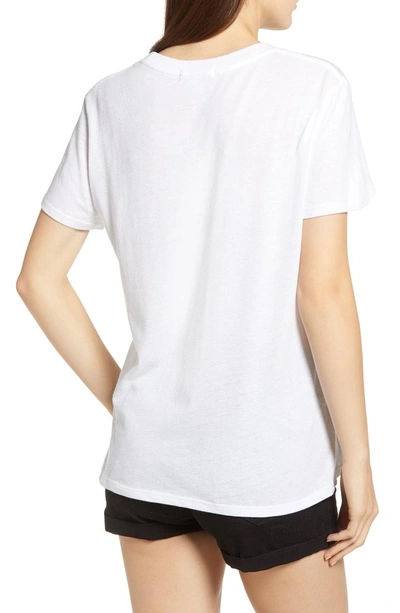 Shop Sub_urban Riot One In A Melon Embroidered Slouched Tee In White