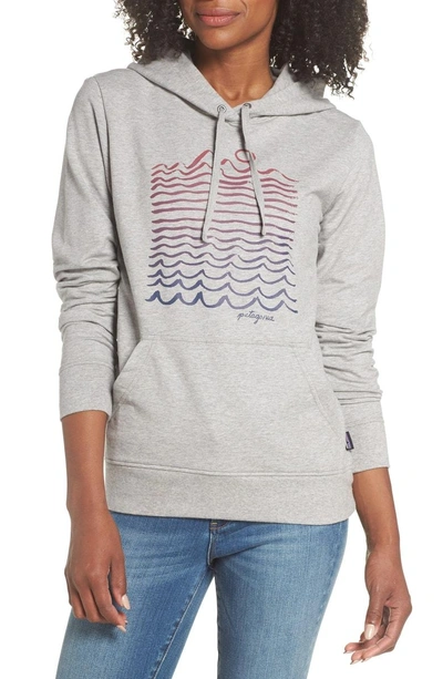 Shop Patagonia Wavy Maybe Ahnya Hoodie In Drifter Grey