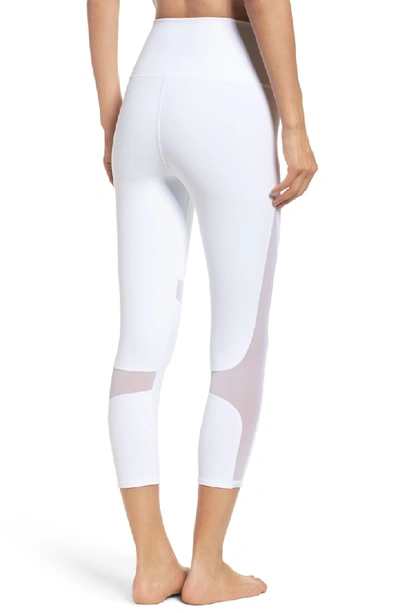 Shop Alo Yoga Coast Capris In White