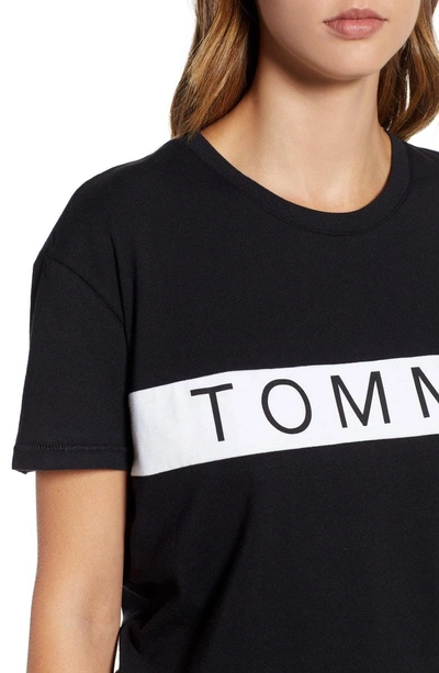 Shop Tommy Jeans Tommy Bold Logo Tee In Tommy Black