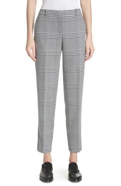 Shop Hugo Boss Torominala Glen Plaid Ankle Pants In Glencheck Fantasy