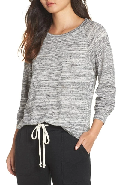 Shop Alternative Slouchy Pullover In Urban Grey