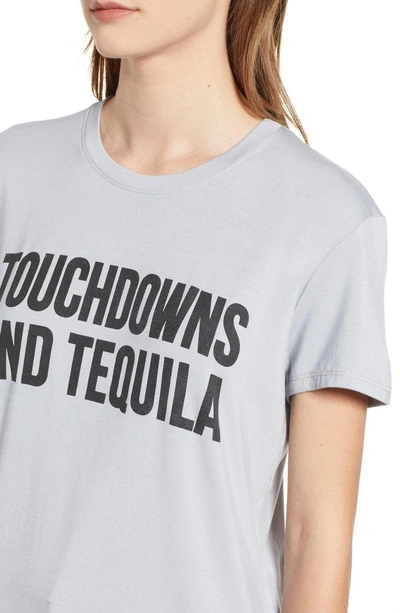 Shop Prince Peter Touchdowns & Tequila Tee In Grey