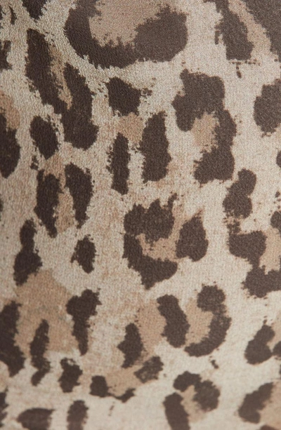 Shop Nicholas Leopard Print Silk Midi Dress