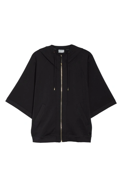 Shop New Balance Captivate Kimono Sweatshirt In Black