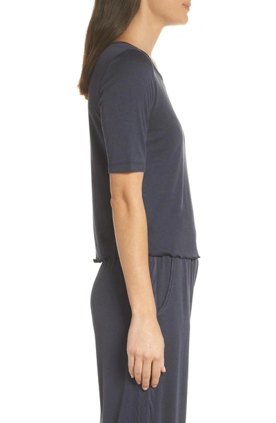 Shop Honeydew Intimates Ribbed Lounge Tee In Dynasty