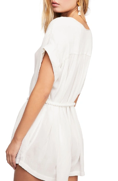 Shop Free People Spanish Summer Romper In Neutral