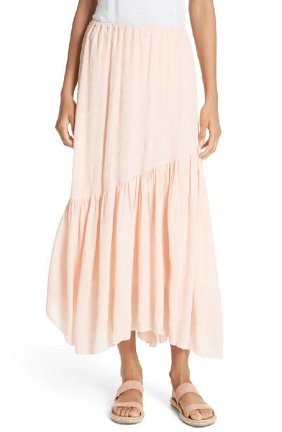 Shop Joie Hiwalani Bias Maxi Skirt In Summer Pink