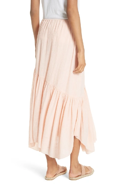 Shop Joie Hiwalani Bias Maxi Skirt In Summer Pink