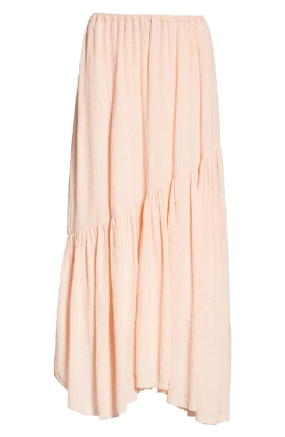 Shop Joie Hiwalani Bias Maxi Skirt In Summer Pink