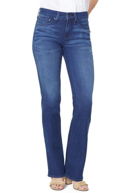Shop Nydj Barbara Stretch Bootcut Jeans In Spa Blue