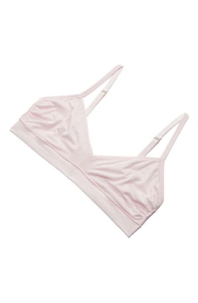 Shop Naked Stretch Modal Bralette In Barely Pink