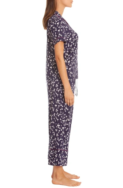 Shop In Bloom By Jonquil Crop Pajamas In Navy