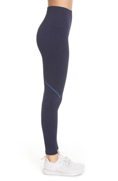 Shop Lndr Blackout Compression Leggings In Navy Marl