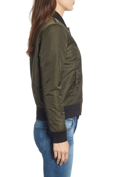 Shop Hudson Bomber Jacket In Green Army