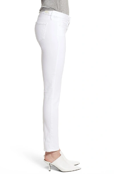 Shop Paige Skyline Ankle Peg Skinny Jeans In Crisp White