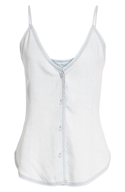 Shop Dl 1961 Thompson Street Chambray Top In Bleach