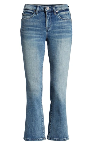 Shop Blanknyc The Varick Crop Flare Jeans In Damage Control