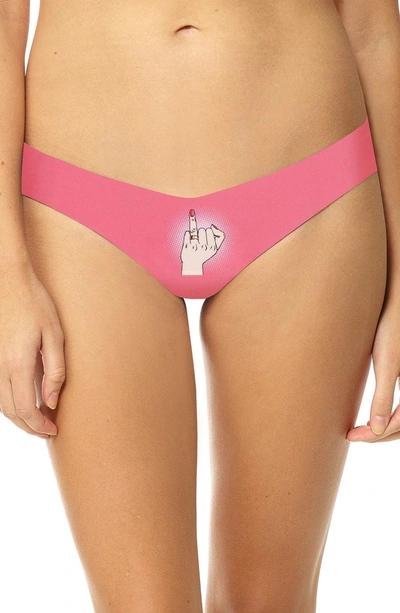 Shop Commando Print Thong In Ring Finger