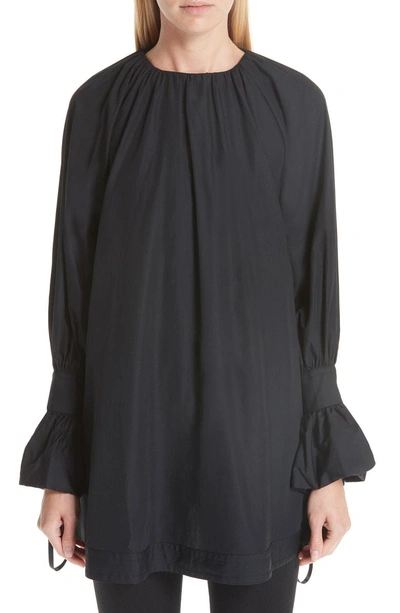 Shop Noir Kei Ninomiya Long Sleeve Blouse In Black