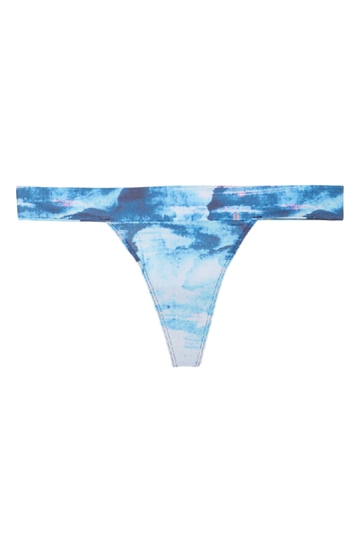 Shop Stance Tropic Storm Thong In Navy