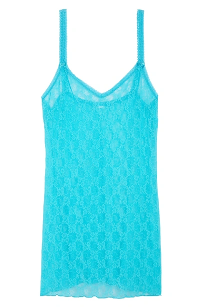 Shop B.tempt'd By Wacoal 'lace Kiss' Chemise In Peacock Blue