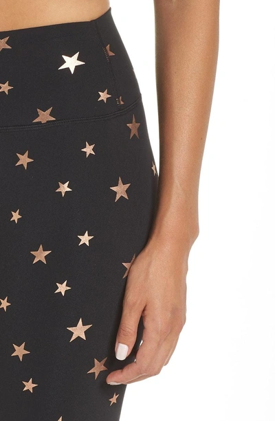 Shop Spiritual Gangster Starry Vibes Perfect High Waist Leggings In Starry Vibes - Black