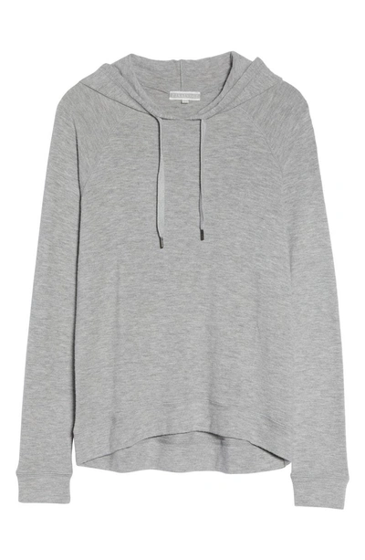 Shop Pj Salvage Pullover Hoodie In H Grey