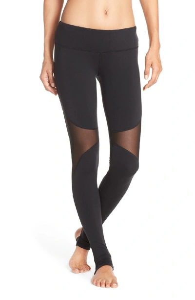 Shop Alo Yoga Coast High Waist Stirrup Leggings In Black