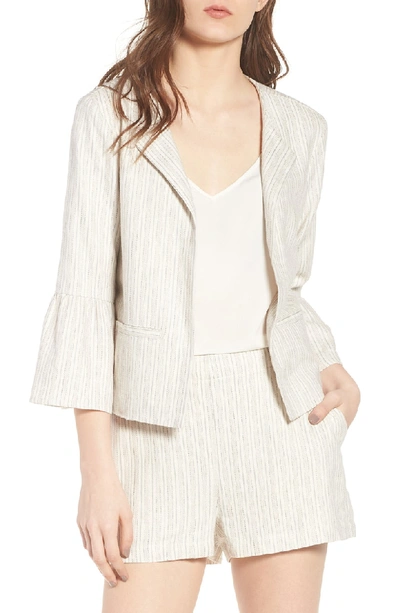 Shop Cupcakes And Cashmere Aizzia Jacket In Ivory