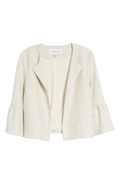 Shop Cupcakes And Cashmere Aizzia Jacket In Ivory