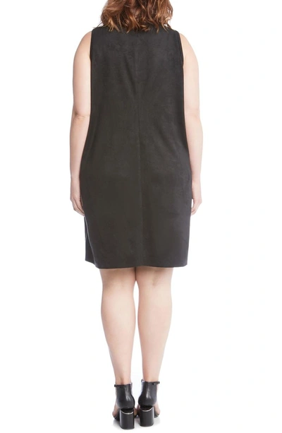 Shop Karen Kane Studded A-line Dress In Black