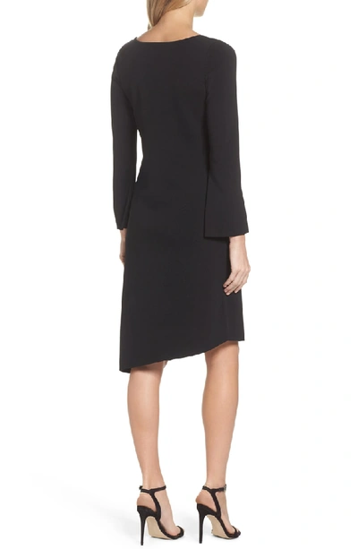 Shop Nic + Zoe Studded Asymmetrical Dress In Black Onyx