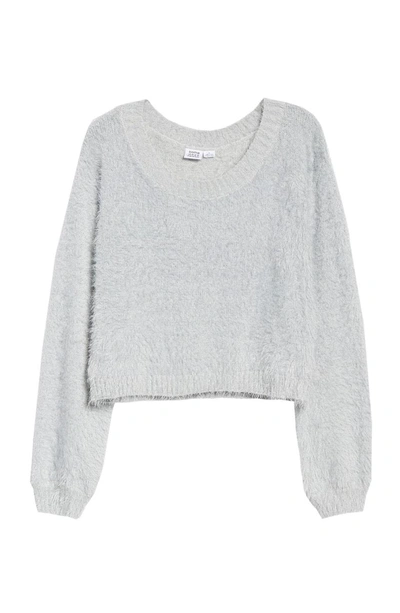 Shop Somedays Lovin Clover Fields Chenille Sweater In Grey