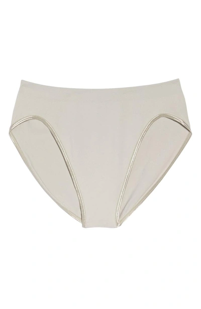 Shop Hanro 'touch Feeling' High Cut Briefs In Moonlight