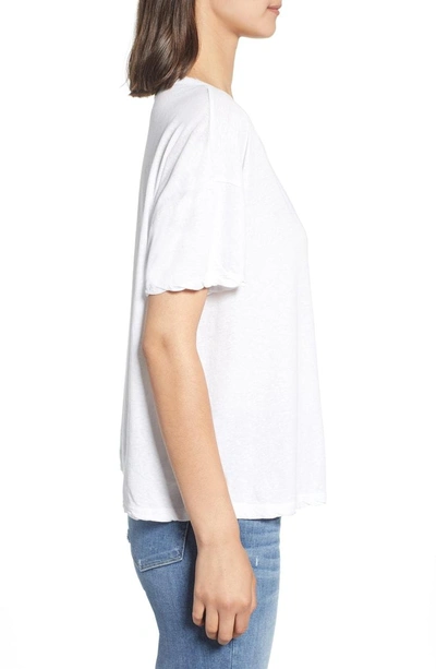 Shop James Perse Boxy Tee In White