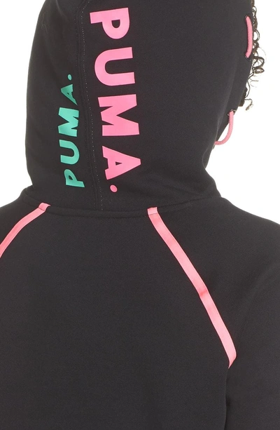 Shop Puma Reflect Hoodie In  Black