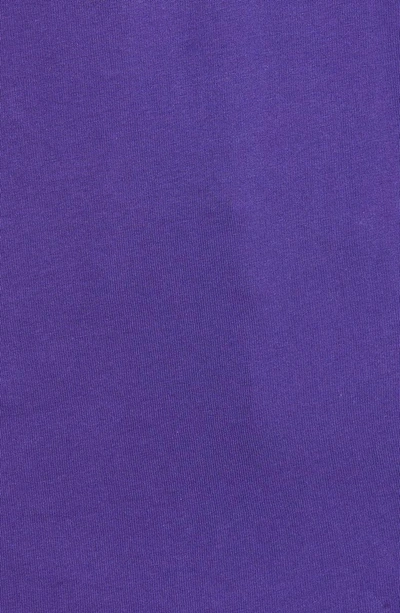 Shop Calvin Klein Jeans Est.1978 Blocked Gel Logo Tee In Parachute Purple