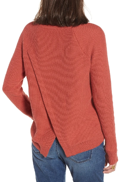 Madewell province cross back knit pullover hot sale