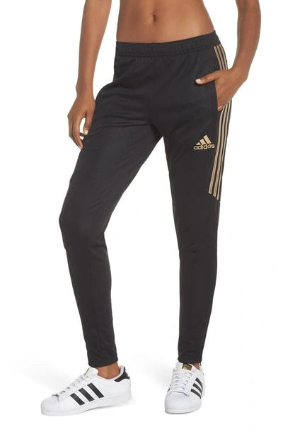 Shop Adidas Originals Tiro 17 Training Pants In Black/ Gold