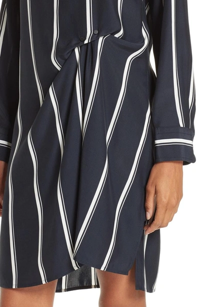 Shop Rag & Bone Jacklin Dress In Navy Stripe