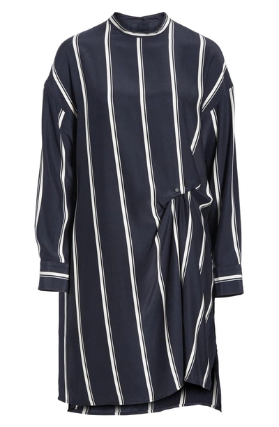 Shop Rag & Bone Jacklin Dress In Navy Stripe