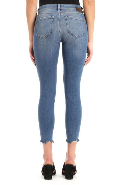 Shop Mavi Jeans Adriana Ankle Skinny Jeans In Shaded 80s Vintage