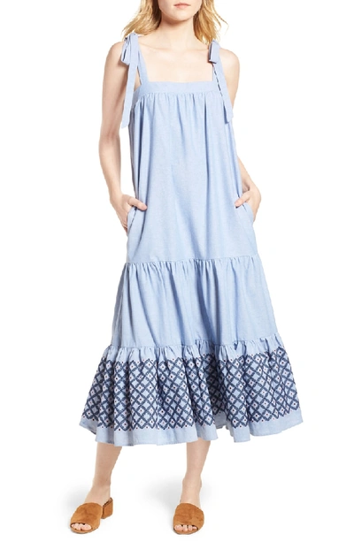 Shop Rebecca Minkoff Lucy Dress In Blue