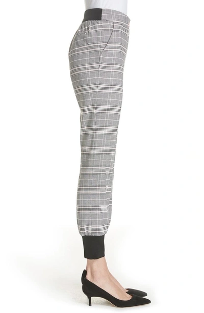 Shop Ted Baker Ted Working Title Kimmt Check Plaid Trousers In Grey