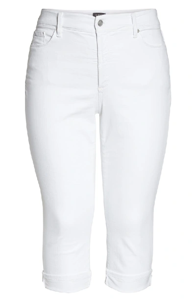 Shop Nydj Marilyn Crop Cuff Jeans In White